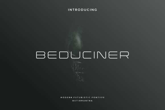 Beduciner: Mastering the Art of Futuristic Display Typography