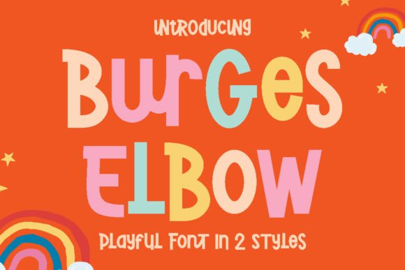 Burger Elbow: Playful Typography for Joyful Design