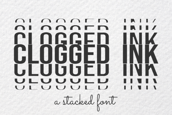 Clogged Ink: Elevating Design with a Handcrafted Aesthetic