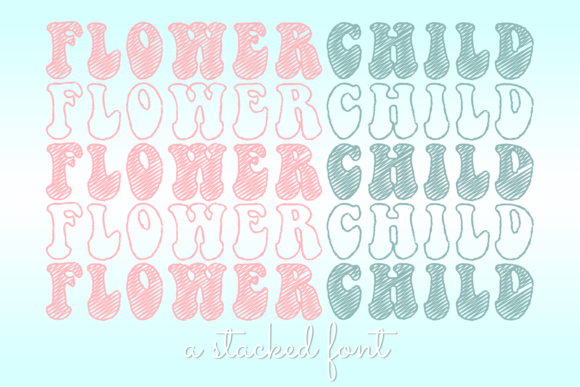 Flower Child: Elevating Designs with a Cool Display Font