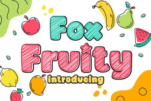 Fox Fruity: A Playful Font for Creative Projects