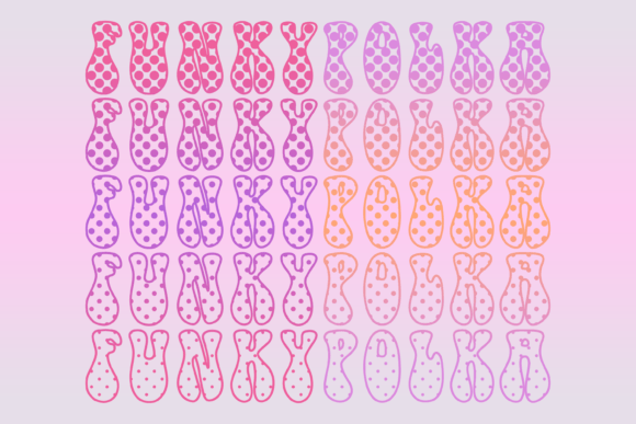 Funky Polka: A Playful Typography Choice