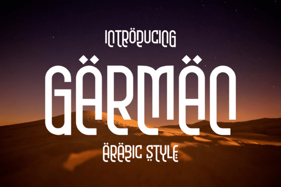 Garman: Elevating Brand Identity with a Classic Display Font