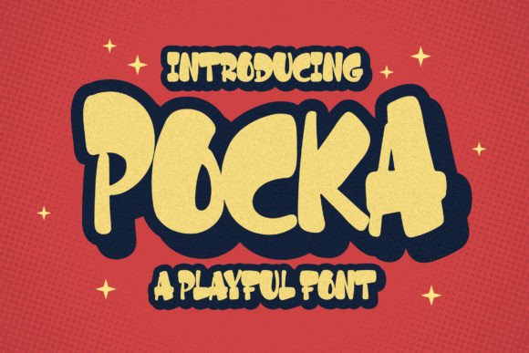 Pocka: A Bold, Playful Font for Creative Designs