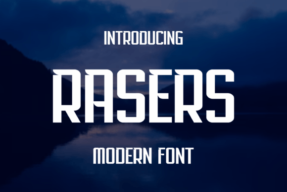 Rasers: Evaluating a Bold Display Font for Branding and Design