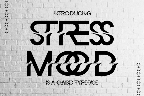 Stress Mood Font: Evaluating Its Dynamic Style for Modern Design Projects