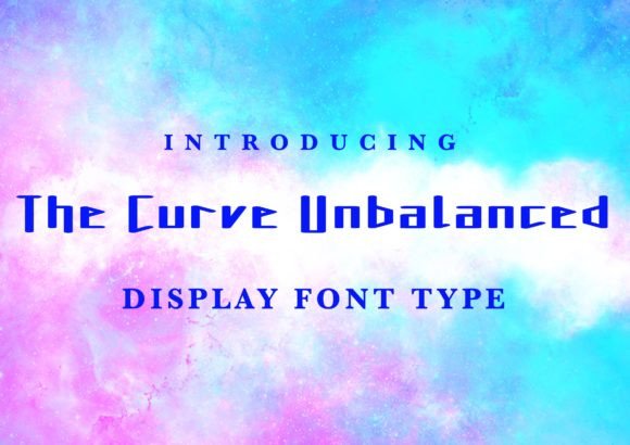 The Curve Unbalanced: Elevating Modern Design with Elegant Typography